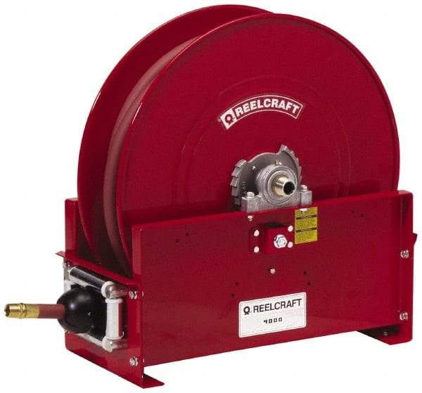 Reelcraft - 100' Spring Retractable Hose Reel - 300 psi, Hose Included - Top Tool & Supply