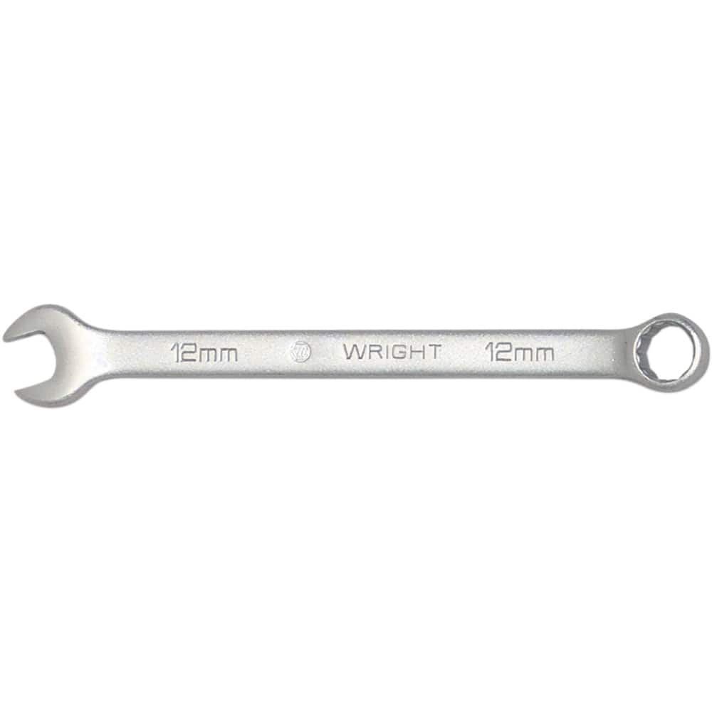 Wright Tool & Forge - Combination Wrenches; Type: Combination Wrench ; Tool Type: Metric ; Size (mm): 18 ; Number of Points: 12 ; Finish/Coating: Satin Finish ; Material: Alloy Steel - Exact Industrial Supply