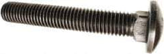 Value Collection - 5/16-18 UNC 1-1/2" Length Under Head, Standard Square Neck, Carriage Bolt - Grade 8 Alloy Steel, Zinc Trivalent Chromate Finish - Top Tool & Supply