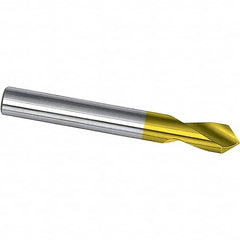 Magafor - 1/8" Body Diam, 90° Point, Cobalt, 2" Overall Length, Spotting Drill - Top Tool & Supply