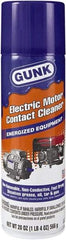 Gunk - Tetrachloroethylene Electrical Cleaner - 22 oz Aerosol Can - Top Tool & Supply