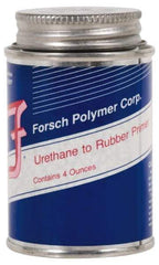 Forsch Polymer Corp - 4 Fluid Ounce, Clear Adhesive Primer - For Use with Rubber - Top Tool & Supply