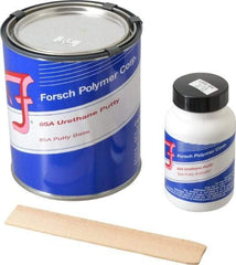 Forsch Polymer Corp - 4 Lb Kit Amber Urethane Putty - 45 min Tack Free Dry Time, 48 hr Full Cure Time, Series URS 5885 - Top Tool & Supply