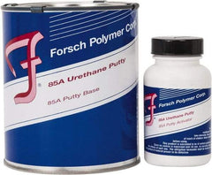 Forsch Polymer Corp - 1 Lb Kit Gray Urethane Putty - 20 min Tack Free Dry Time, 48 hr Full Cure Time, Series URS 5685 - Top Tool & Supply