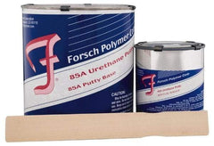 Forsch Polymer Corp - 4 Lb Kit Gray Urethane Putty - 20 min Tack Free Dry Time, 48 hr Full Cure Time, Series URS 5685 - Top Tool & Supply