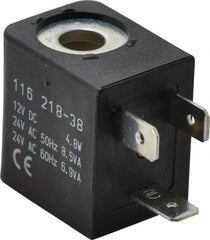 ARO/Ingersoll-Rand - 12 DC Volt, Din Connection Coil Lead Length, Class F, Solenoid Coil - 4.8 Watt, NEMA 4 Enclosure, Use with ARO Solenoid Valve - Top Tool & Supply