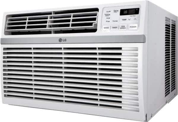 LG Electronics - 24,000/24,500 BTU, 208/230 Volt Window Air Conditioner - 10.9/11.8 Amp Rating, 26" Wide x 28-1/8" Deep x 17" High - Top Tool & Supply