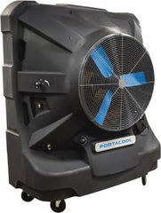 PortaCool - 36" Blade, 60 Gal Capacity, 0.7 hp, 13,500 CFM Evaporative Cooler - 11 Amp Rating, 110 Volts, Infinitely Variable Speed - Top Tool & Supply