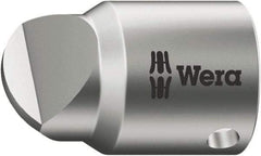 Wera - 1/4" Drive, #3 Point, Standard Slotted Screwdriver Socket - #3 Point - Top Tool & Supply