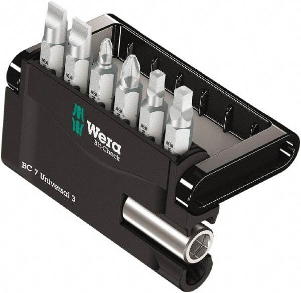 Wera - Posidriv Bit Set - 1/4" Drive - Top Tool & Supply