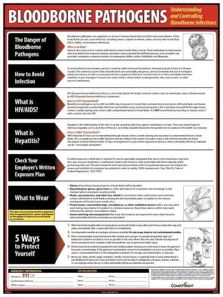 ComplyRight - Regulatory Compliance General Safety & Accident Prevention Training Kit - English, 18" Wide x 24" High - Top Tool & Supply