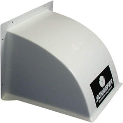 Schaefer Ventilation Equipment - Fan Weather Hood - For Exhaust Fans or Central Dust Collection Systems - Top Tool & Supply