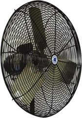 Schaefer Ventilation Equipment - 20" Blade, 1/4 hp, 3,400 & 4,100 CFM, Oscillating Industrial Circulation Fan - Fan Head Only, 2 Speed - Top Tool & Supply