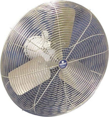 Schaefer Ventilation Equipment - 30" Blade, 1/2 hp, 10,030 CFM, Industrial Circulation Fan - Fan Head Only, 1 Speed - Top Tool & Supply