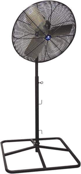 Schaefer Ventilation Equipment - 20" Blade, 1/4 hp, 3,000 & 4,050 CFM, Industrial Circulation Fan - Fan Head Only, 2 Speed - Top Tool & Supply