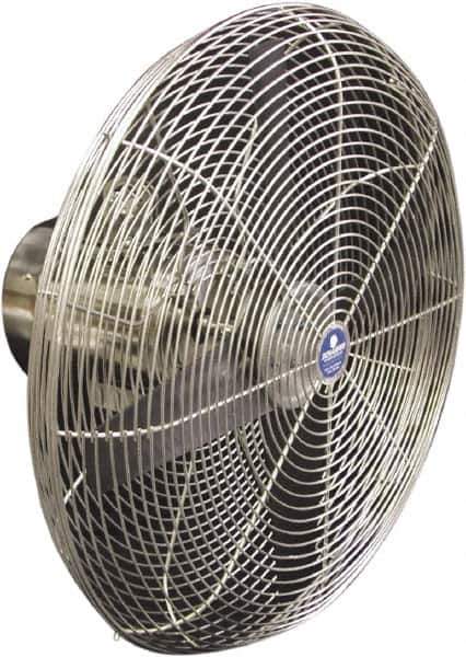 Schaefer Ventilation Equipment - 24" Blade, 1/2 hp, 7,450 CFM, Industrial Circulation Fan - Fan Head Only, 1 Speed - Top Tool & Supply