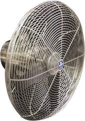 Schaefer Ventilation Equipment - 24" Blade, 1/2 hp, 7,350 CFM, Industrial Circulation Fan - Fan Head Only, 1 Speed - Top Tool & Supply