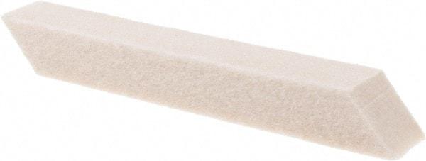 Value Collection - Hard Density Wool Felt Polishing Stick - 4" Long x 1/2" Wide x 1/2" Thick - Top Tool & Supply