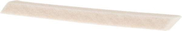 Value Collection - Soft Density Wool Felt Polishing Stick - 4" Long x 1/4" Wide x 1/4" Thick - Top Tool & Supply