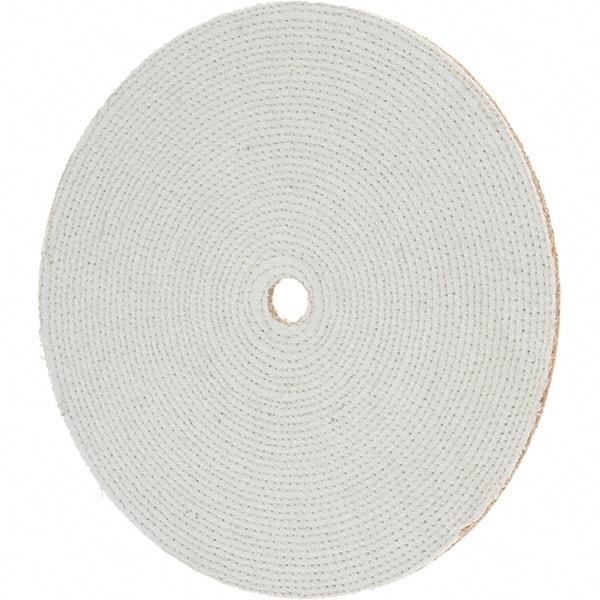 Value Collection - 16" Diam x 1/4" Thick Unmounted Buffing Wheel - 20 Ply, Polishing, 1-1/4" Arbor Hole, Hard Density - Top Tool & Supply