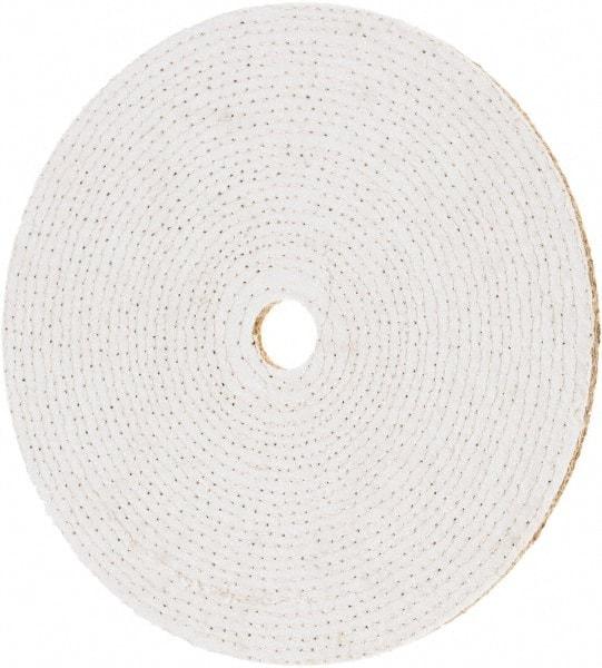 Value Collection - 12" Diam x 1/4" Thick Unmounted Buffing Wheel - 20 Ply, Polishing, 1-1/4" Arbor Hole, Hard Density - Top Tool & Supply