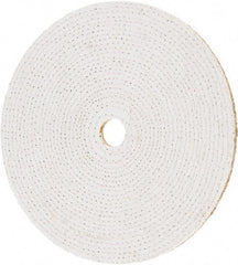 Value Collection - 12" Diam x 1/4" Thick Unmounted Buffing Wheel - 20 Ply, Polishing, 1-1/4" Arbor Hole, Hard Density - Top Tool & Supply