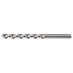 7/64 RHS / RHC HSS 118 Degree Radial Point Fast Spiral Taper Length Drill - Bright - Exact Industrial Supply