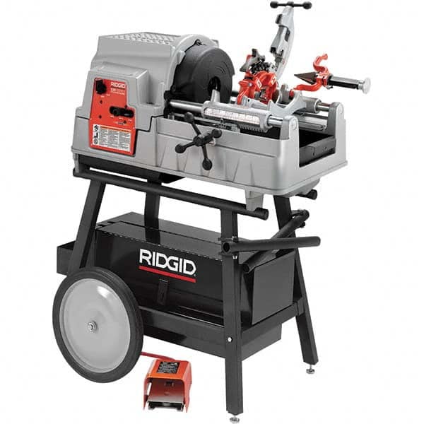 Ridgid - Pipe Threading Machines Maximum Pipe Size Capacity (mm): 50.00 Maximum Pipe Size Capacity (Inch): 2 - Top Tool & Supply