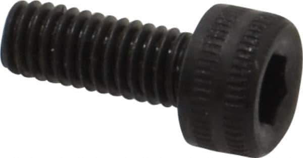 Holo-Krome - M3x0.50 Metric Coarse Hex Socket Drive, Socket Cap Screw - Grade 12.9 Alloy Steel, Black Oxide Finish, Fully Threaded, 8mm Length Under Head - Top Tool & Supply