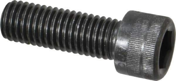 Holo-Krome - M12x1.75 Metric Coarse Hex Socket Drive, Socket Cap Screw - Grade 12.9 Alloy Steel, Black Oxide Finish, Fully Threaded, 35mm Length Under Head - Top Tool & Supply