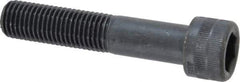 Holo-Krome - M16x2.00 Metric Coarse Hex Socket Drive, Socket Cap Screw - Grade 12.9 Alloy Steel, Black Oxide Finish, Partially Threaded, 80mm Length Under Head - Top Tool & Supply