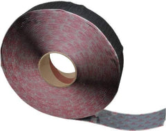 VELCRO Brand - 2" Wide x 25 Yd Long Adhesive Backed Hook Roll - Continuous Roll, Black - Top Tool & Supply