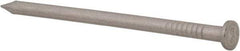 Made in USA - 8D, 10 Gauge, 2-1/2" OAL Common Nails - Smooth Shank, T304 Stainless Steel - Top Tool & Supply