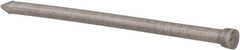 Made in USA - 4D, #15, 1-1/2" OAL Finishing Nails - Smooth Shank, 18-8 Stainless Steel - Top Tool & Supply