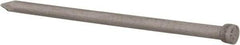 Made in USA - 6D, #13, 2" OAL Finishing Nails - Smooth Shank, 18-8 Stainless Steel - Top Tool & Supply