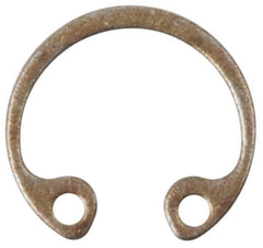 Rotor Clip - 0.062" Thick, Phosphate Finish, Steel Snap Internal Retaining Ring - 0.068" Groove Width, 0.061" Groove Depth, 2.122" Groove Diam, Grade 1060-1090 - Top Tool & Supply