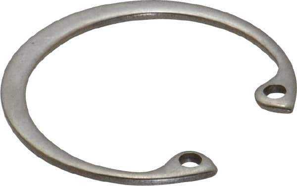 Rotor Clip - 0.05" Thick, Stainless Steel Snap Internal Retaining Ring - 0.056" Groove Width, 0.036" Groove Depth, 1.197" Groove Diam, Grade 15-7 Grade 632 - Top Tool & Supply