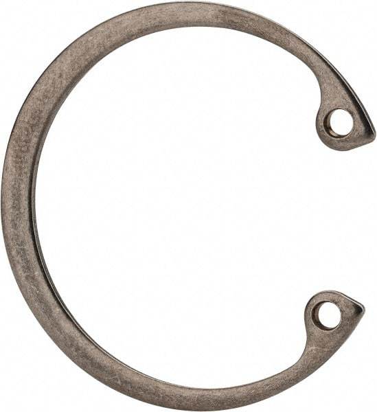 Rotor Clip - 0.05" Thick, Stainless Steel Snap Internal Retaining Ring - 0.056" Groove Width, 0.04" Groove Depth, 1.33" Groove Diam, Grade 15-7 Grade 632 - Top Tool & Supply