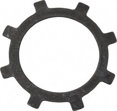 Rotor Clip - 0.015" Thick, Phosphate Finish, Steel Self Locking Internal Retaining Ring - Grade 1060-1090 - Top Tool & Supply