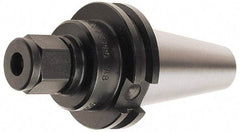 Collis Tool - 0.68" Capacity, 4" Projection, CAT40 Taper Shank, ER25 Collet Chuck - 0.0002" TIR, Through-Spindle & DIN Flange Coolant - Exact Industrial Supply