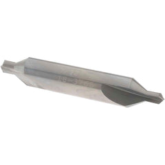 OSG - 1/2 Plain Cut 60° Incl Angle Solid Carbide Combo Drill & Countersink - Top Tool & Supply