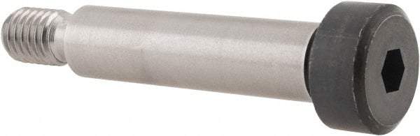 Holo-Krome - 10mm Shoulder Diam x 40mm Shoulder Length, M8x1.25 Metric Coarse, Hex Socket Shoulder Screw - 12.9 Alloy Steel, Uncoated, 6.78 to 7mm Head Height x 15.73 to 16mm Head Diam - Top Tool & Supply