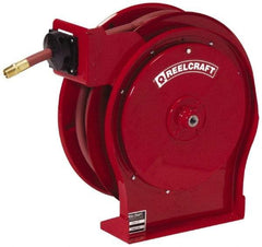 Reelcraft - 35' Spring Retractable Hose Reel - 3,250 psi, Hose Included - Top Tool & Supply