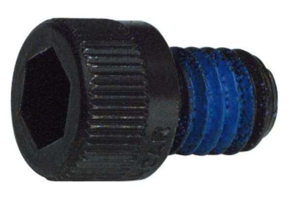 Holo-Krome - 1-1/2 - 6 UNC Hex Socket Drive, Socket Cap Screw - Alloy Steel, Black Oxide Finish, Partially Threaded, 6-1/2" Length Under Head - Top Tool & Supply