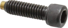 Made in USA - 5/16-18 UNC Hex Socket Drive, Socket Cap Screw - Alloy Steel, Black Oxide Finish, Fully Threaded, 1" Length Under Head - Top Tool & Supply