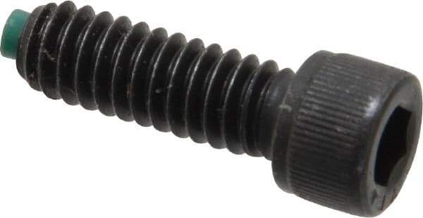 Made in USA - 1/4-20 UNC Hex Socket Drive, Socket Cap Screw - Alloy Steel, Black Oxide Finish, Fully Threaded, 3/4" Length Under Head - Top Tool & Supply