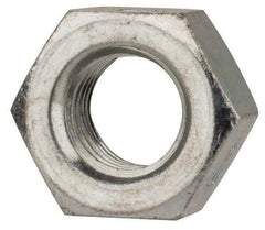 Value Collection - 5/16-24 UNF Grade 2 Two Way Lock Nut with Distorted Thread - 1/2" Width Across Flats, 17/64" High, Zinc-Plated Finish - Top Tool & Supply