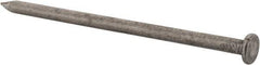 Value Collection - 20D, 6 Gauge, 4" OAL Common Nails - Ring Shank, Grade 2 Steel, Bright Finish - Top Tool & Supply