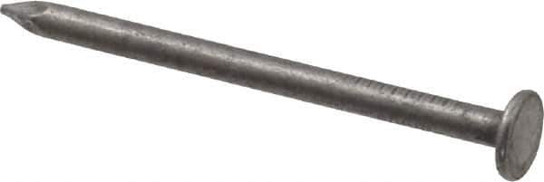 Value Collection - 4D, 13 Gauge, 1-1/2" OAL Common Nails - Ring Shank, Grade 2 Steel, Bright Finish - Top Tool & Supply