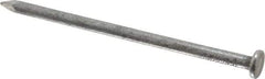 Value Collection - 20D, 6 Gauge, 4" OAL Common Nails - Ring Shank, Grade 2 Steel, Bright Finish - Top Tool & Supply